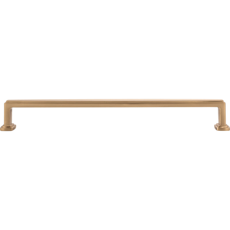 12" Center-to-Center Satin Bronze Richard Appliance Handle