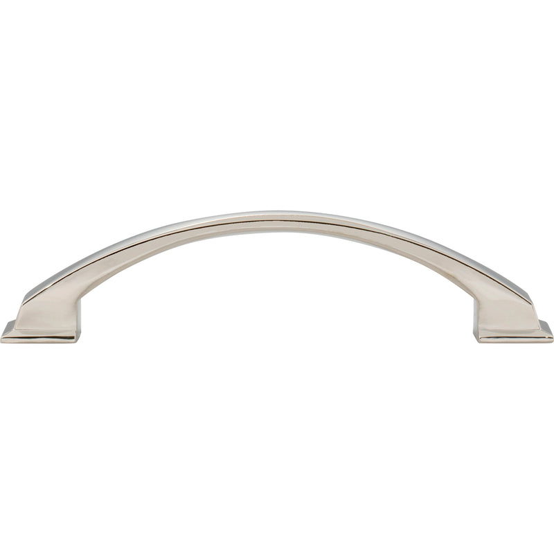 128 mm Center-to-Center Polished Nickel Arched Roman Cabinet Pull