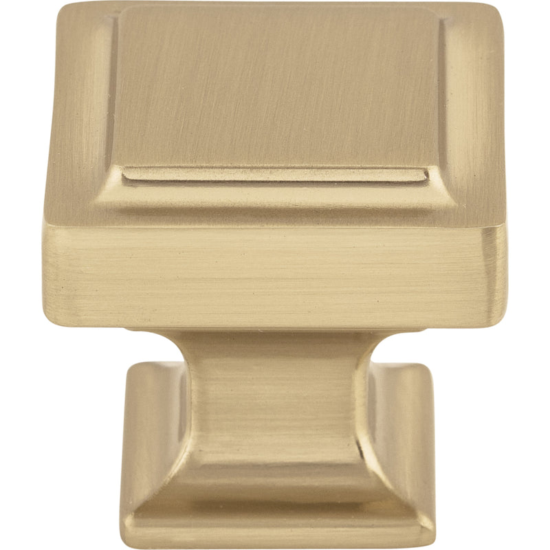 Ascendra Knob 1 1/4 Inch Honey Bronze