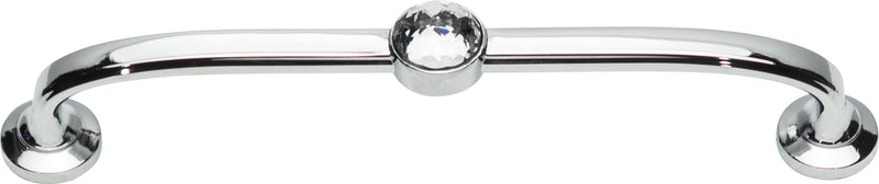 Legacy Crystal Bracelet Pull 5 1/16 Inch (c-c) Polished Chrome