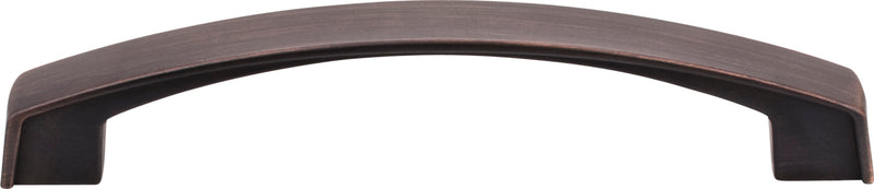 128 mm Center-to-Center Brushed Oil Rubbed Bronze Square Merrick Cabinet Pull