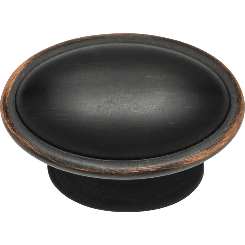 Austen Oval Knob 1 5/16 Inch Venetian Bronze