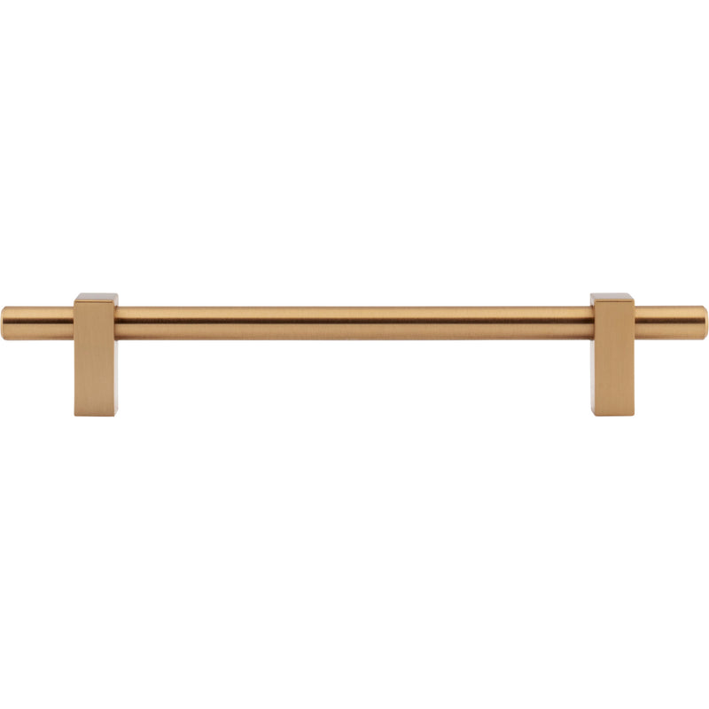 160 mm Center-to-Center Satin Bronze Larkin Cabinet Bar Pull