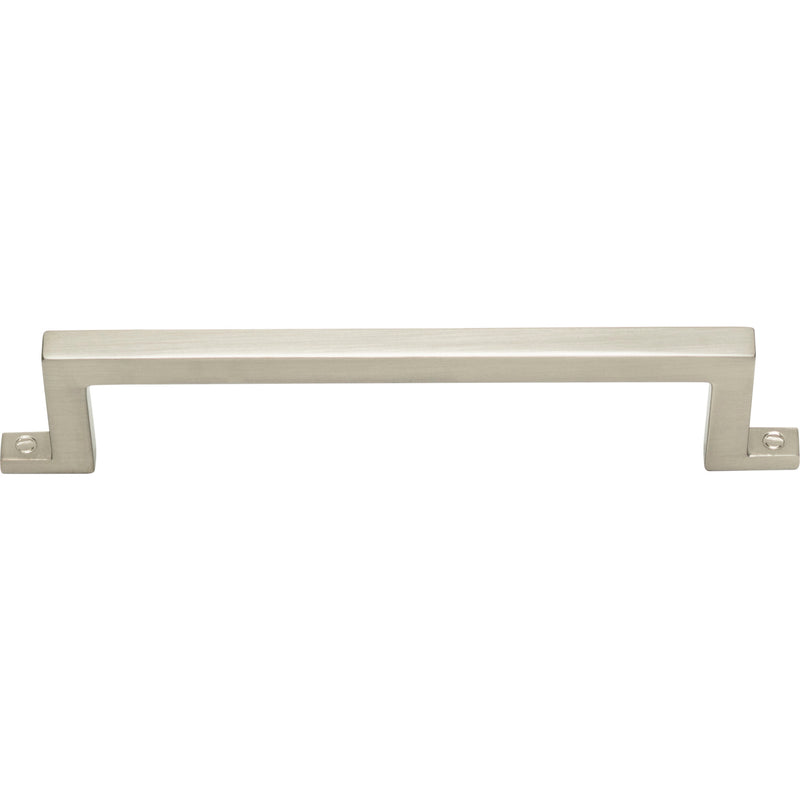 Campaign Bar Pull 5 1/16 Inch (c-c) Brushed Nickel