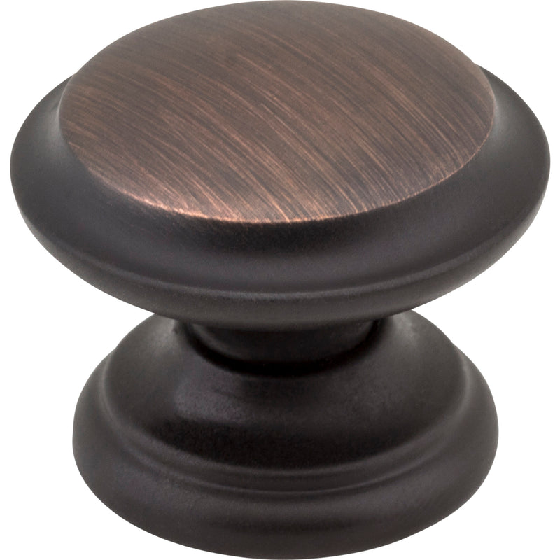 1-3/8" Diameter Brushed Oil Rubbed Bronze Cordova Cabinet Knob