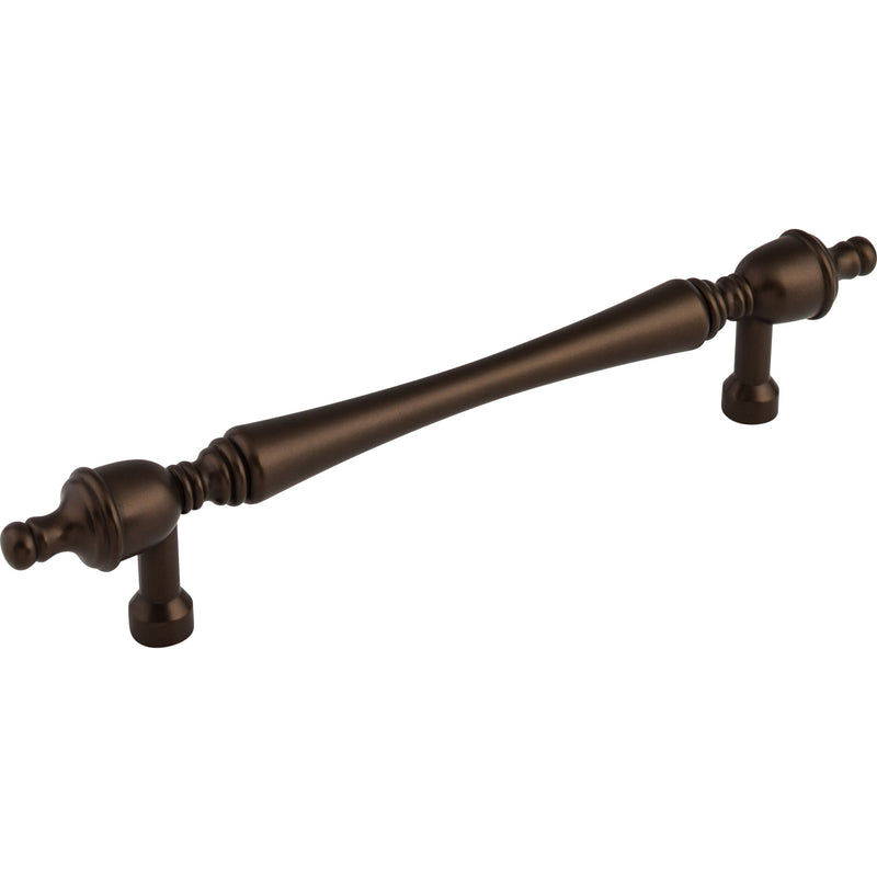 Somerset Finial Pull 7 Inch (c-c) Oil Rubbed Bronze