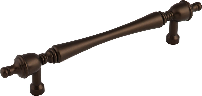 Somerset Finial Pull 7 Inch (c-c) Oil Rubbed Bronze