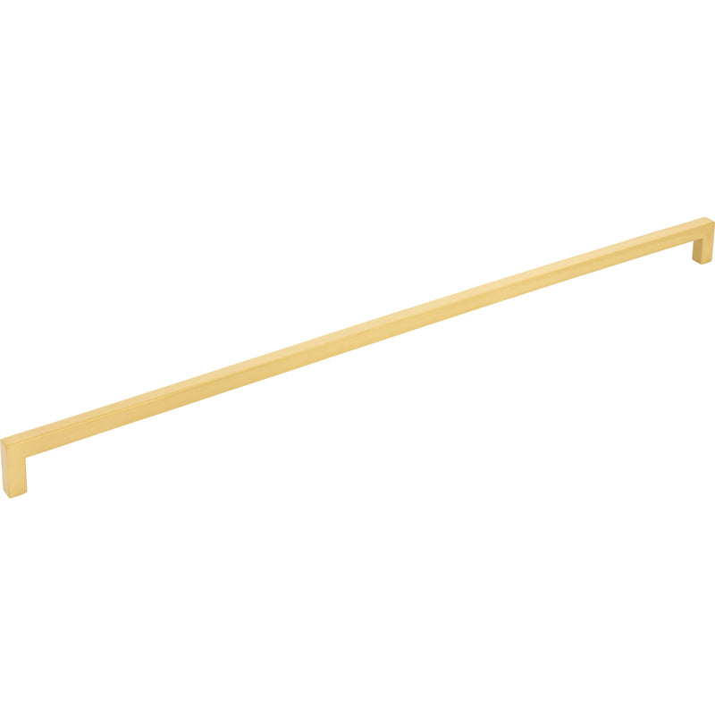 448 mm Center-to-Center Brushed Gold Square Stanton Cabinet Bar Pull