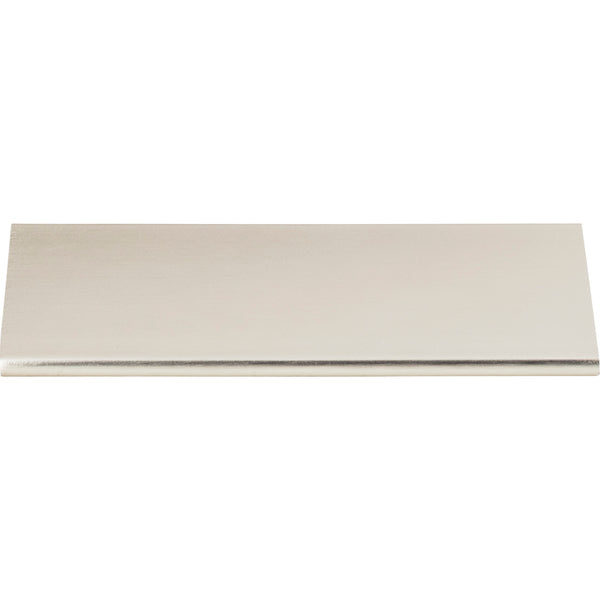 Tab Edge Pull 4 5/16 Inch (c-c) Brushed Nickel