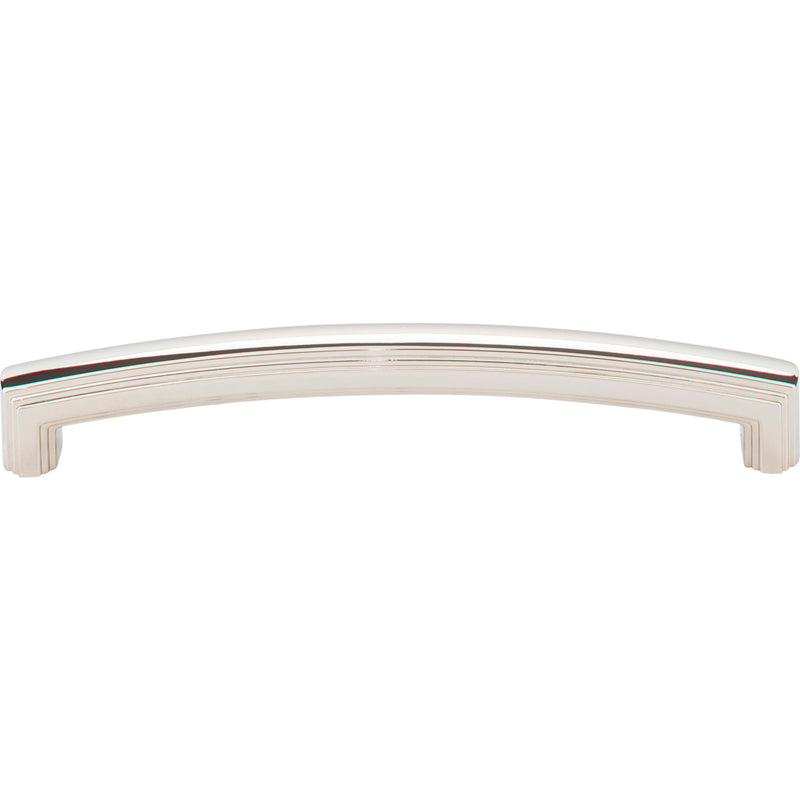 160 mm Center-to-Center Polished Nickel Delgado Cabinet Pull