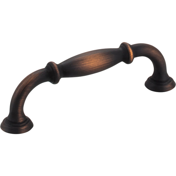 96 mm Center-to-Center Brushed Oil Rubbed Bronze Tiffany Cabinet Pull