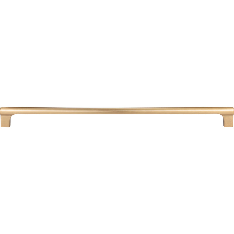 Whittier Pull 12 Inch (c-c) Warm Brass