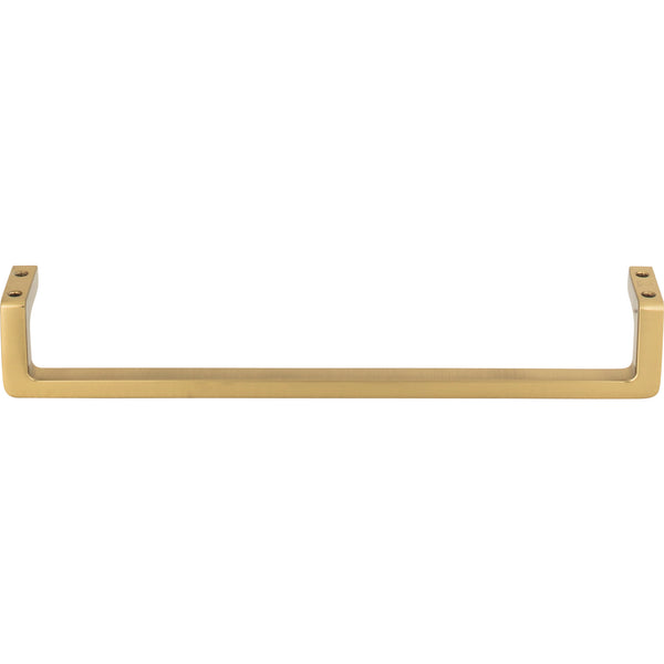 Logan Pull 7 9/16 Inch (c-c) Warm Brass