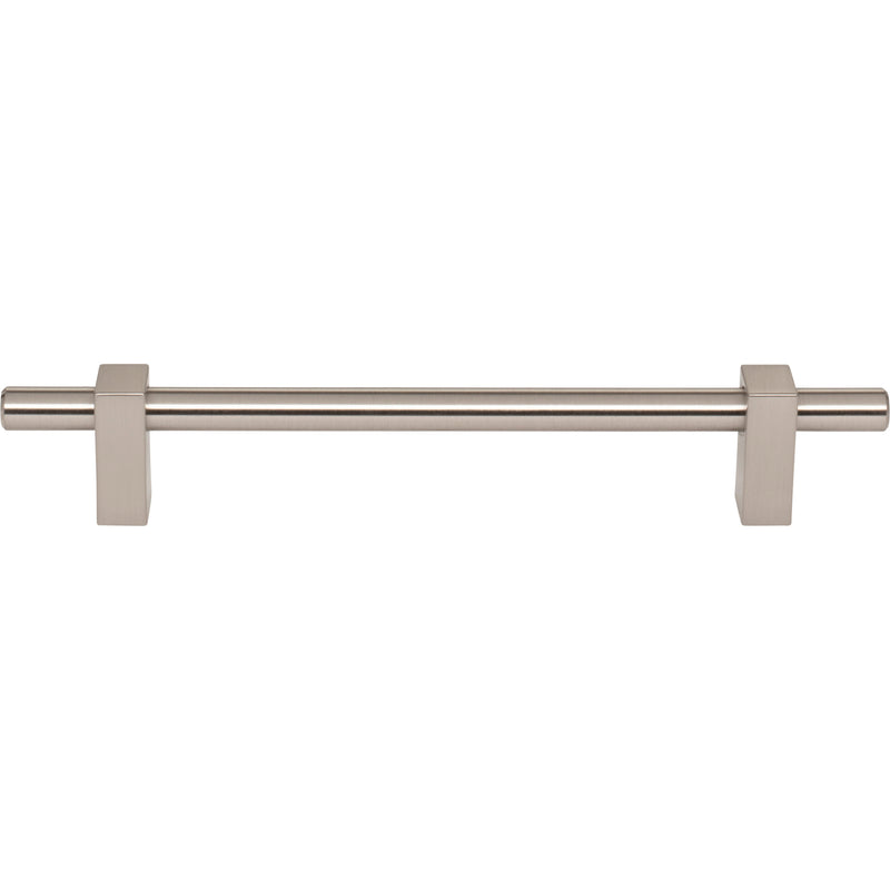 160 mm Center-to-Center Satin Nickel Larkin Cabinet Bar Pull