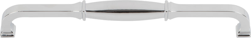 224 mm Center-to-Center Polished Chrome Audrey Cabinet Pull