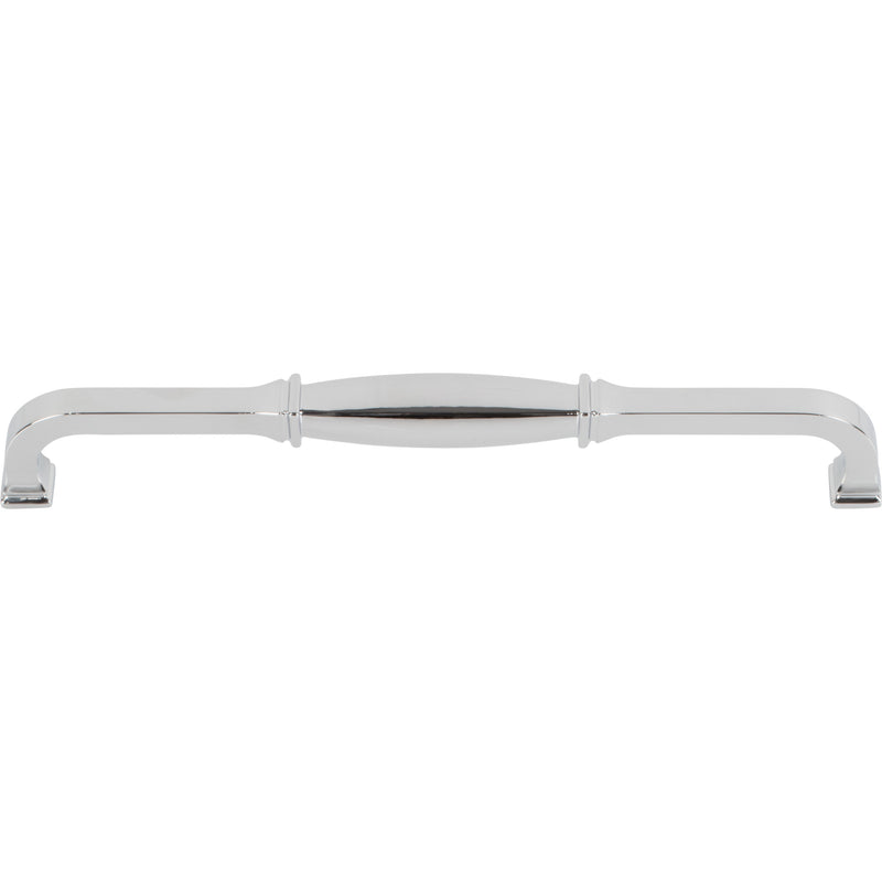 224 mm Center-to-Center Polished Chrome Audrey Cabinet Pull