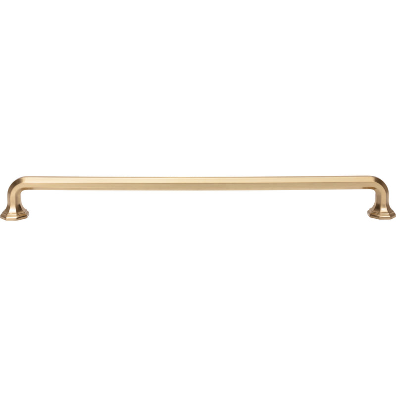 Elizabeth Appliance Pull 18 Inch Warm Brass