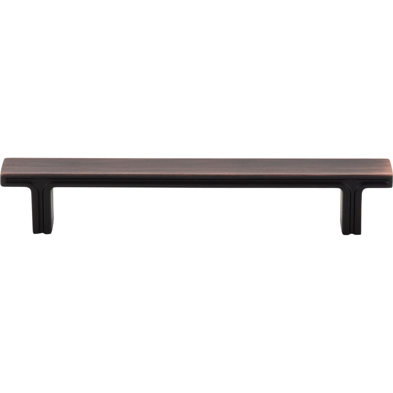 128 mm Center-to-Center Brushed Oil Rubbed Bronze Square Anwick Cabinet Pull