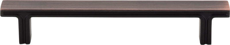 128 mm Center-to-Center Brushed Oil Rubbed Bronze Square Anwick Cabinet Pull