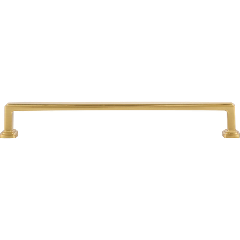 192 mm Center-to-Center Brushed Gold Richard Cabinet Pull