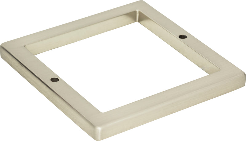 Tableau Square Base 3 Inch Brushed Nickel