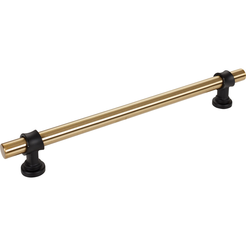 Bit Appliance Pull 12 Inch (c-c) Honey Bronze and Flat Black