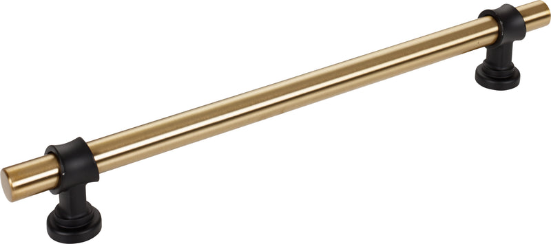 Bit Appliance Pull 12 Inch (c-c) Honey Bronze and Flat Black