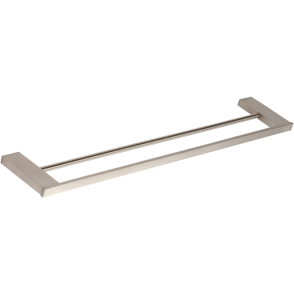 Parker Bath Towel Bar 24 Inch Double Brushed Nickel