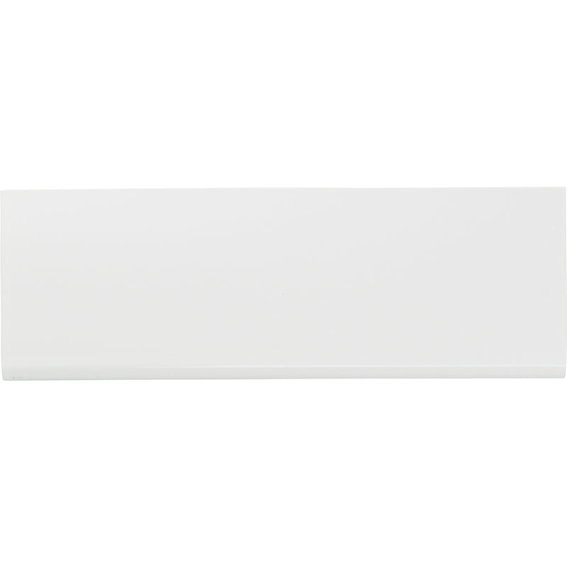 Tab Edge Pull 4 5/16 Inch (c-c) High White Gloss