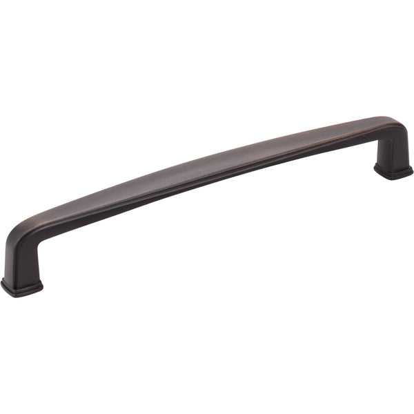 160 mm Center-to-Center Brushed Oil Rubbed Bronze Square Milan 1 Cabinet Pull