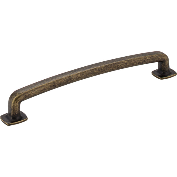 160 mm Center-to-Center Distressed Antique Brass Belcastel 1 Cabinet Pull