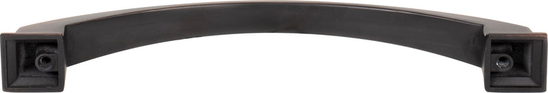 160 mm Center-to-Center Brushed Oil Rubbed Bronze Arched Roman Cabinet Pull