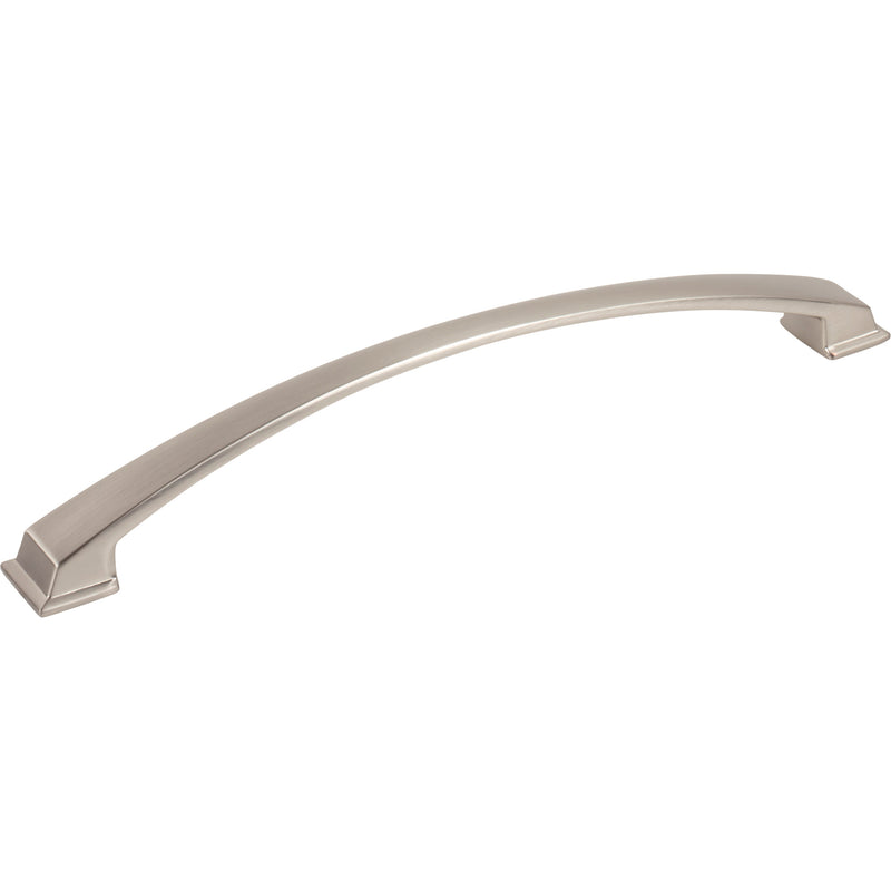 224 mm Center-to-Center Satin Nickel Arched Roman Cabinet Pull