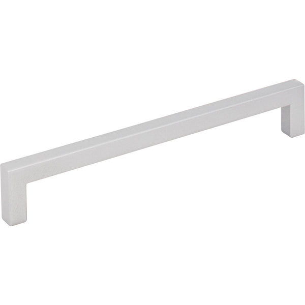 160 mm Center-to-Center Matte Silver Square Stanton Cabinet Bar Pull