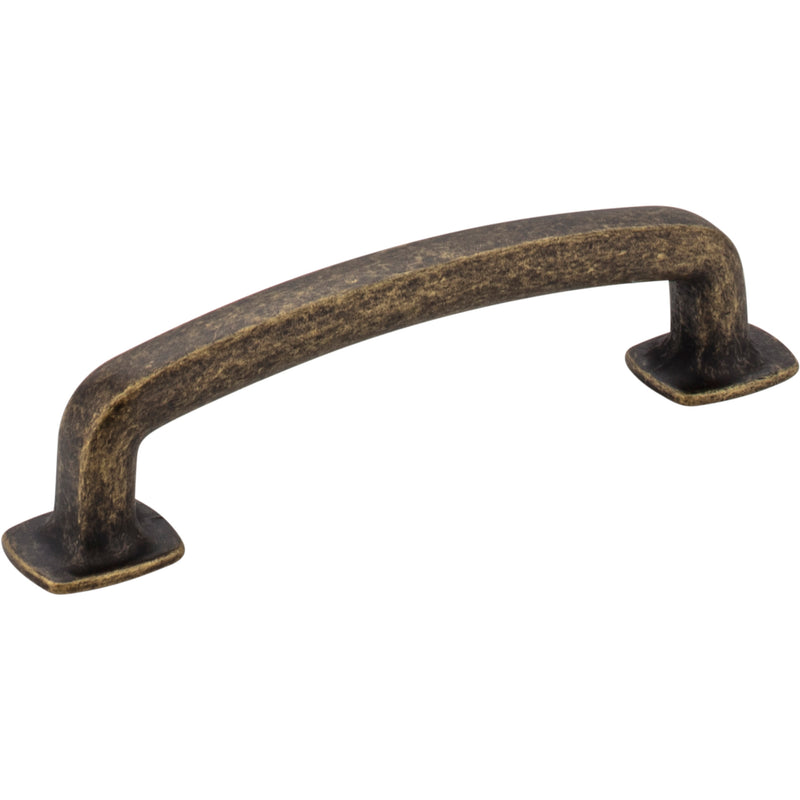 96 mm Center-to-Center Distressed Antique Brass Belcastel 1 Cabinet Pull