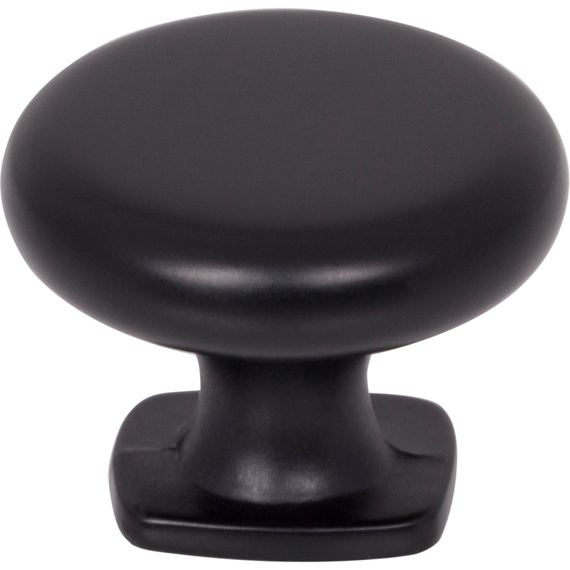 1-3/8" Diameter Matte Black Belcastel 1 Cabinet Knob