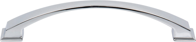 160 mm Center-to-Center Polished Chrome Arched Roman Cabinet Pull