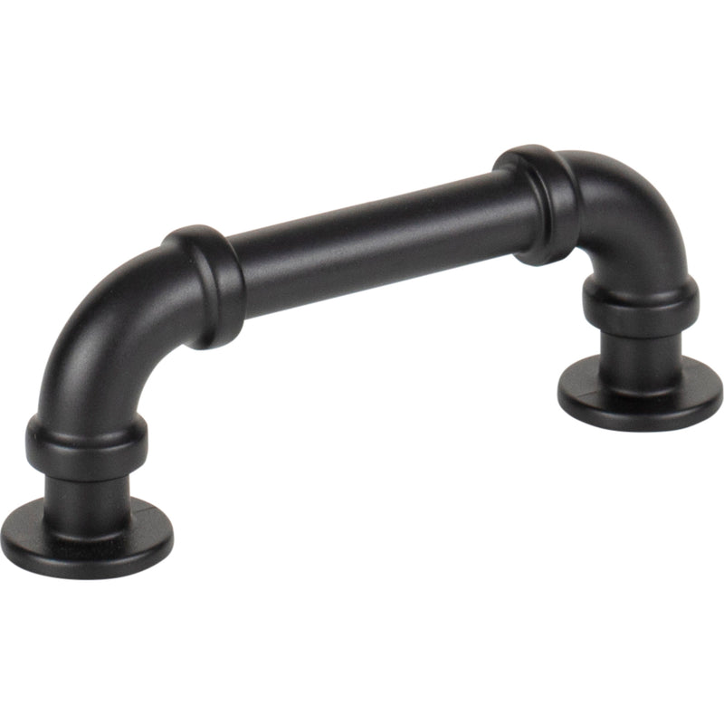 Steam Punk Pull 3 Inch (c-c) Matte Black