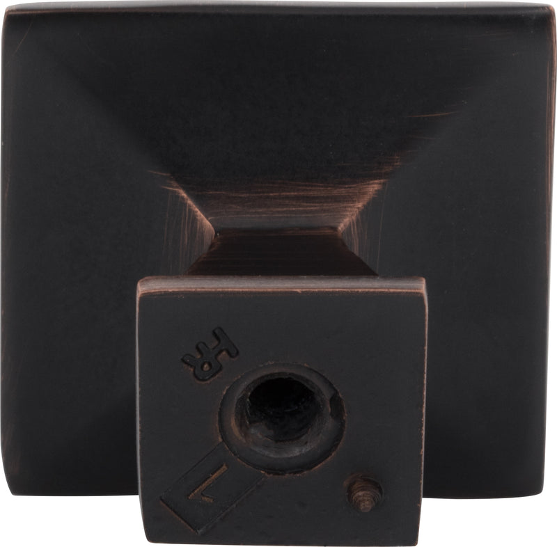 1-1/4" Overall Length  Brushed Oil Rubbed Bronze Roman Cabinet Knob