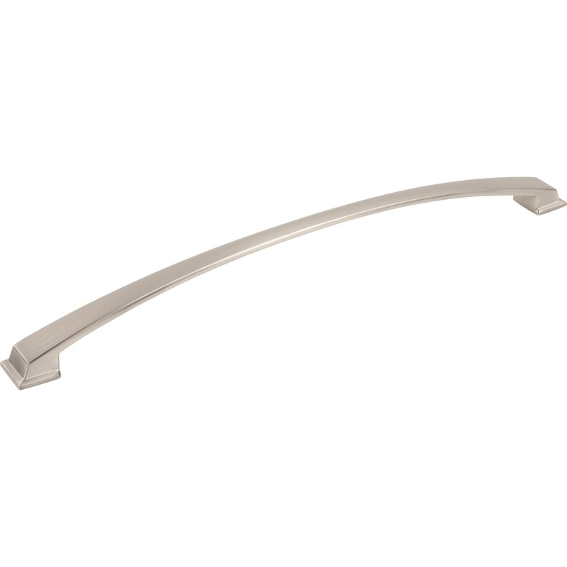 305 mm Center-to-Center Satin Nickel Arched Roman Cabinet Pull