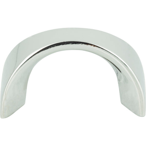 Sleek Knob 1 1/4 Inch (c-c) Polished Chrome