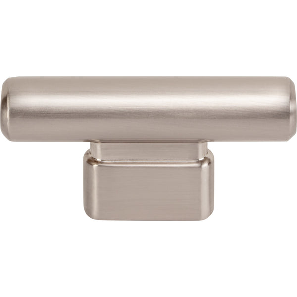 Holloway T-Knob 2 1/2 Inch Brushed Nickel