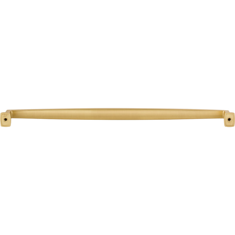 305 mm Center-to-Center Brushed Gold Richard Cabinet Pull