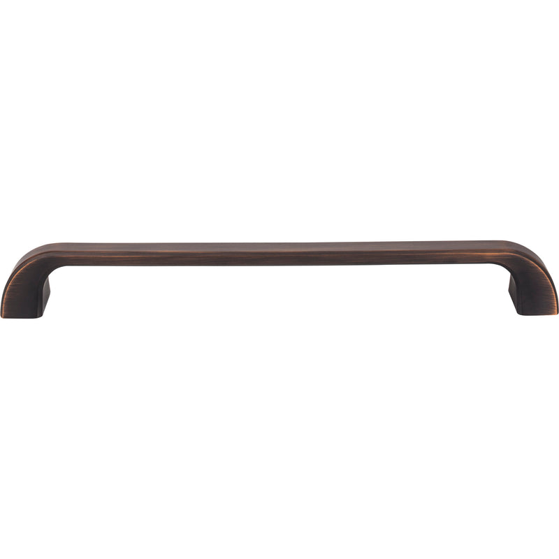 12" Center-to-Center Brushed Oil Rubbed Bronze Square Marlo Appliance Handle