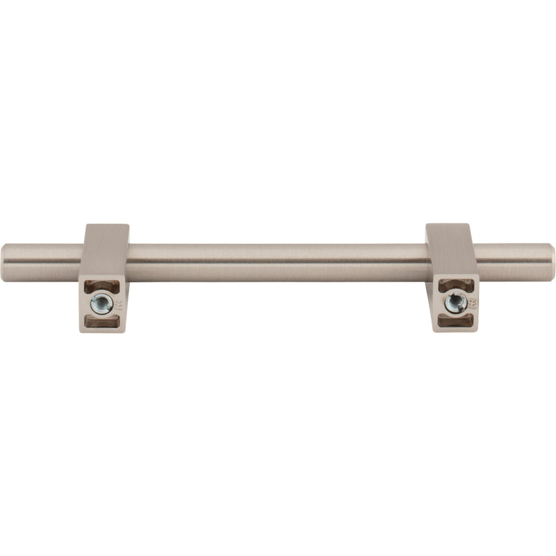 96 mm Center-to-Center Satin Nickel Larkin Cabinet Bar Pull