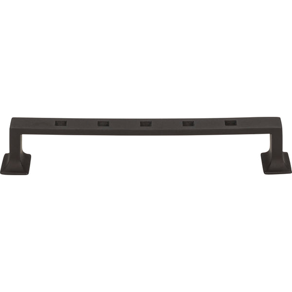 Modern Craftsman Pull 5 1/2 Inch (c-c) Aged Bronze