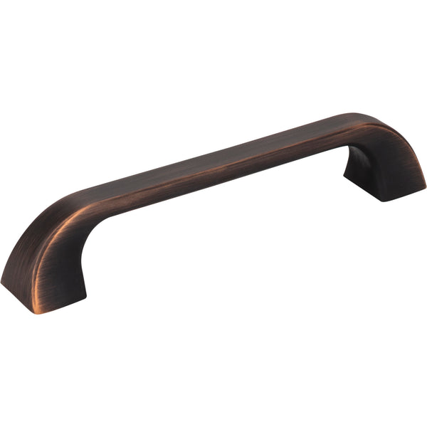 128 mm Center-to-Center Brushed Oil Rubbed Bronze Square Marlo Cabinet Pull