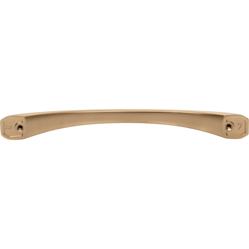 160 mm Center-to-Center Satin Bronze Wheeler Cabinet Pull