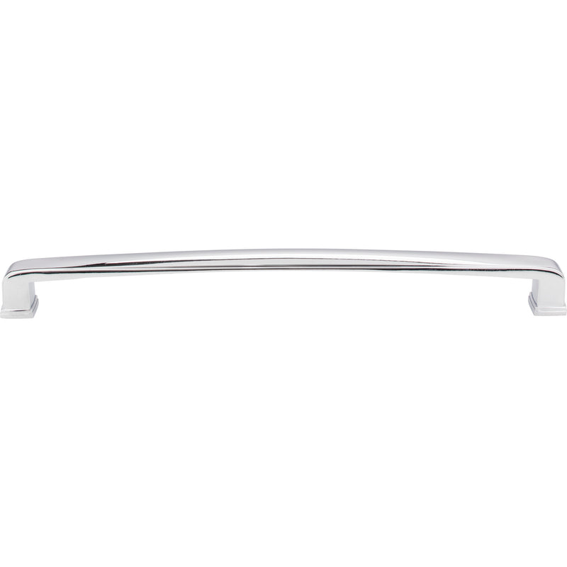 12" Center-to-Center Polished Chrome Square Milan 1 Appliance Handle