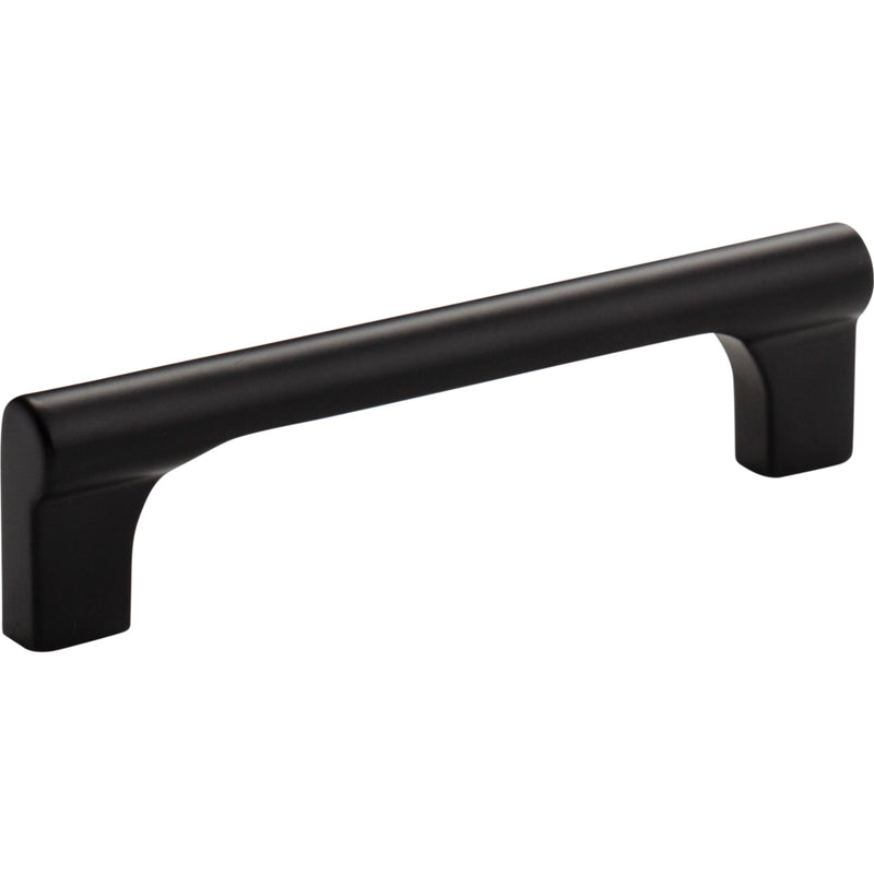 Whittier Pull 3 3/4 Inch (c-c) Matte Black